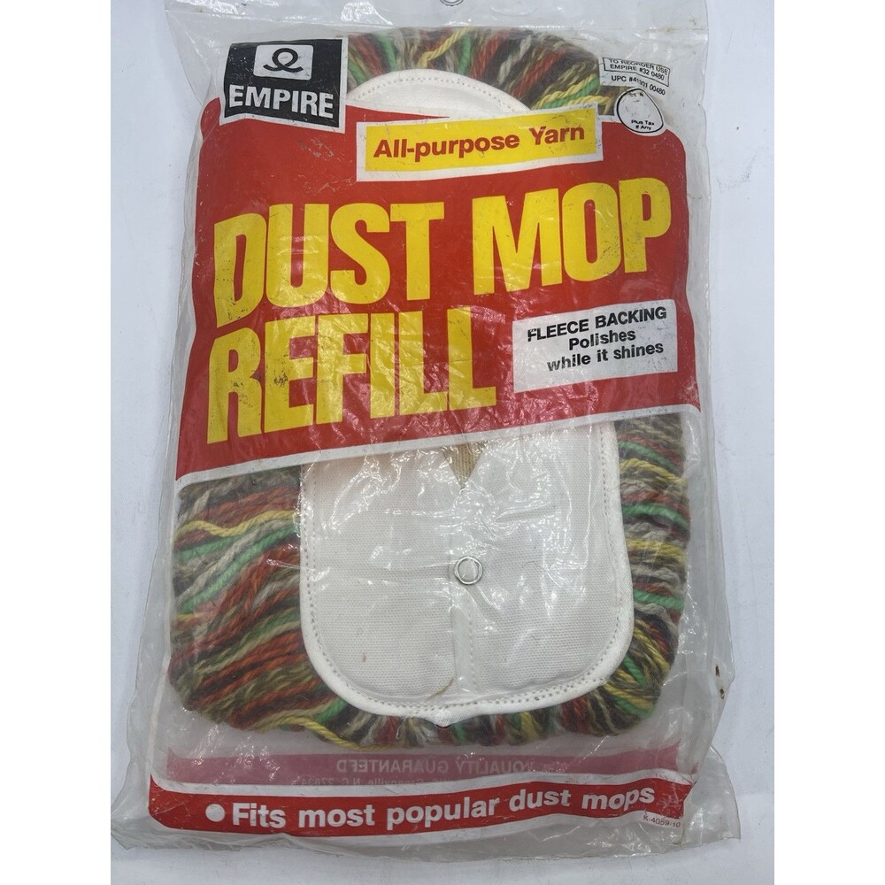 Vintage Empire All Purpose Yarn Dust Mop Refill : NEW IN BAG